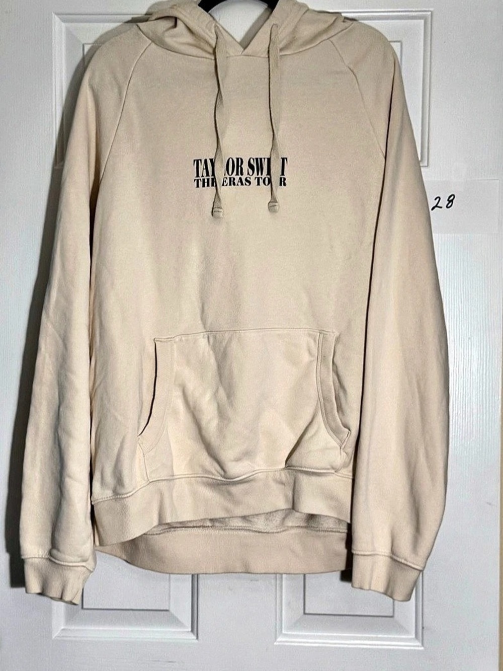 Taylor Swift The Eras Tour Beige Hoodie